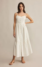 Load image into Gallery viewer, Z SUPPLY CITADELLE EMBROIDERED LINEN MAXI DRESS - WHITE
