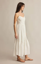Load image into Gallery viewer, Z SUPPLY CITADELLE EMBROIDERED LINEN MAXI DRESS - WHITE
