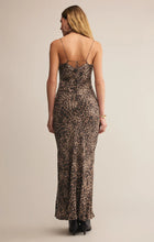 Load image into Gallery viewer, Z SUPPLY CIELO LEOPARD MIDI DRESS - DESERT TAN
