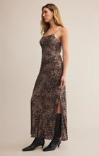 Load image into Gallery viewer, Z SUPPLY CIELO LEOPARD MIDI DRESS - DESERT TAN
