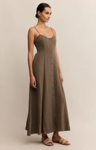Load image into Gallery viewer, Z SUPPLY ANGEL EYES AIRY MIDI DRESS - TIKI

