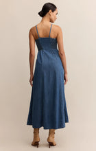 Load image into Gallery viewer, Z SUPPLY ANGEL EYES DENIM MIDI DRESS - MEDIUM INDIGO
