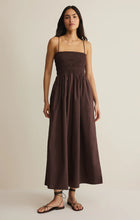 Load image into Gallery viewer, Z SUPPLY CORNELIA POPLIN MAXI DRESS - CHOCOLATE CHERRY
