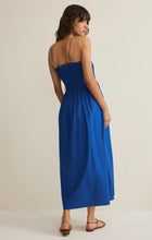 Load image into Gallery viewer, Z SUPPLY CORNELIA MAXI DRESS - NAUTICAL COBALT BLUE
