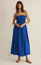 Load image into Gallery viewer, Z SUPPLY CORNELIA MAXI DRESS - NAUTICAL COBALT BLUE
