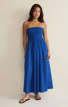 Load image into Gallery viewer, Z SUPPLY CORNELIA MAXI DRESS - NAUTICAL COBALT BLUE
