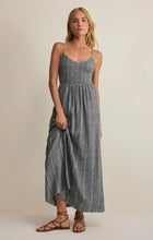 Load image into Gallery viewer, Z SUPPLY ROMY STRIPED LINEN MAXI DRESS - ECLIPSE
