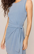 Load image into Gallery viewer, Z SUPPLY MATTIE JERSEY DENIM MINI DRESS - OCEAN AIR INDIGO
