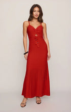 Load image into Gallery viewer, Z SUPPLY SUNDA CROCHET MAXI DRESS - LYCHEE
