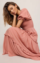 Load image into Gallery viewer, Z SUPPLY ELIORA SMOCKED MAXI DRESS - TERRACOTTA CLAY
