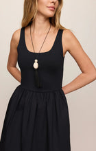 Load image into Gallery viewer, Z SUPPLY JOHANNA SLEEVELESS MIDI DRESS - BLACK

