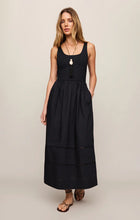 Load image into Gallery viewer, Z SUPPLY JOHANNA SLEEVELESS MIDI DRESS - BLACK
