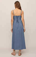 Load image into Gallery viewer, Z SUPPLY LEONORA DENIM MIDI DRESS - CLASSIC INDIGO
