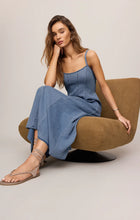 Load image into Gallery viewer, Z SUPPLY LEONORA DENIM MIDI DRESS - CLASSIC INDIGO

