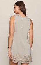 Load image into Gallery viewer, Z SUPPLY MEADOW MUSE LACE MINI DRESS - FROSTED PEARL
