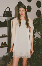Load image into Gallery viewer, Z SUPPLY MEADOW MUSE LACE MINI DRESS - FROSTED PEARL
