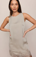Load image into Gallery viewer, Z SUPPLY MEADOW MUSE LACE MINI DRESS - FROSTED PEARL
