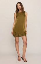 Load image into Gallery viewer, Z SUPPLY MEADOW MUSE LACE MINI DRESS - GOLDEN SAGE
