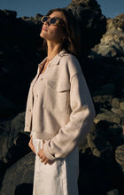 Load image into Gallery viewer, Z SUPPLY CIELO KNIT JACKET - PARCHMENT
