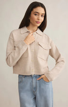 Load image into Gallery viewer, Z SUPPLY CIELO KNIT JACKET - PARCHMENT
