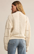 Load image into Gallery viewer, Z SUPPLY SUNDANCE ZIP-UP SWEATER JACKET - CRYSTAL
