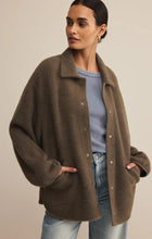 Load image into Gallery viewer, Z SUPPLY BRONX SWEATER KNIT JACKET - TAVERN
