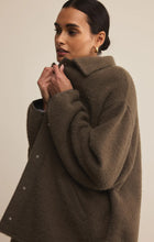 Load image into Gallery viewer, Z SUPPLY BRONX SWEATER KNIT JACKET - TAVERN
