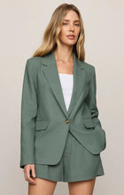 Load image into Gallery viewer, Z SUPPLY EVAN LINEN BLAZER - EVERGLADE
