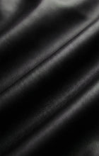 Load image into Gallery viewer, Z SUPPLY CORIN FAUX LEATHER BUBBLE JACKET - BLACK
