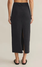 Load image into Gallery viewer, Z SUPPLY GAIL MIDI SKIRT - BLACK
