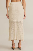 Load image into Gallery viewer, Z SUPPLY SORIA CROCHET MIDI SKIRT - SEA SALT
