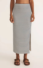 Load image into Gallery viewer, Z SUPPLY AINSLIE STRIPE MIDI SKIRT - ECLIPSE
