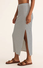 Load image into Gallery viewer, Z SUPPLY AINSLIE STRIPE MIDI SKIRT - ECLIPSE
