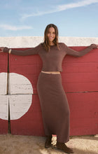 Load image into Gallery viewer, Z SUPPLY DEMURE MAXI SKIRT - SUEDE
