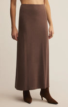 Load image into Gallery viewer, Z SUPPLY DEMURE MAXI SKIRT - SUEDE
