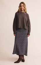 Load image into Gallery viewer, Z SUPPLY YELENA ASPEN FLORAL MAXI SKIRT - JAVA
