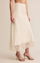 Load image into Gallery viewer, Z SUPPLY CINDER LACE MIDI SKIRT - CLOUD
