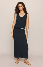 Load image into Gallery viewer, Z SUPPLY YESSENIA WHIPSTITCH SKIRT - ECLIPSE

