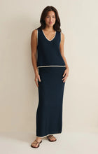 Load image into Gallery viewer, Z SUPPLY YESSENIA WHIPSTITCH SKIRT - ECLIPSE
