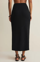 Load image into Gallery viewer, Z SUPPLY AINSLIE MIDI SKIRT - BLACK
