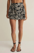 Load image into Gallery viewer, Z SUPPLY LORNA LUZ FLORAL MINI SKIRT - BLACK
