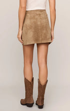 Load image into Gallery viewer, Z SUPPLY PERRI SUEDE MINI SKIRT - LIGHT SAND
