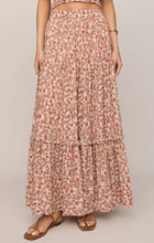Load image into Gallery viewer, Z SUPPLY MORA FLORAL MAXI SKIRT - SANDSHELL
