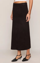 Load image into Gallery viewer, Z SUPPLY COZY MOMENT SWEATER MIDI SKIRT - DARK ROAST
