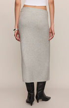 Load image into Gallery viewer, Z SUPPLY COZY MOMENT SWEATER MIDI SKIRT - FEATHER GREY
