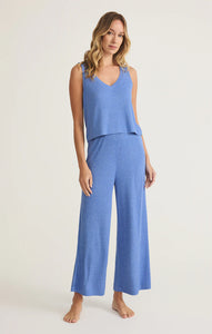 Z SUPPLY COASTLINE MINI RIB PANT - BAY BLUE