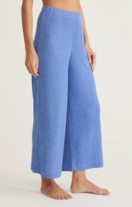 Z SUPPLY COASTLINE MINI RIB PANT - BAY BLUE