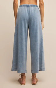 Z SUPPLY SCOUT JERSEY DENIM PANT - MEDIUM INDIGO