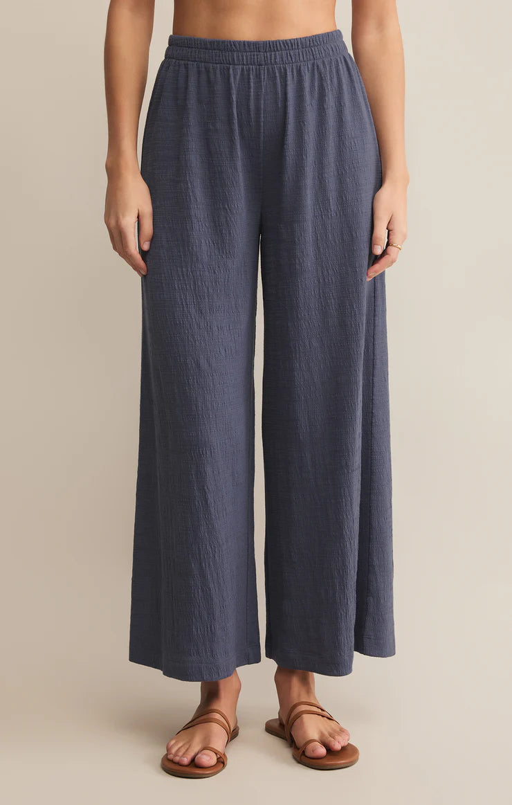 Z SUPPLY SCOUT TEXTURED SLUB PANT - WORN BLUE