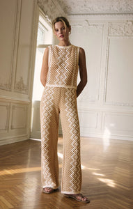 Z SUPPLY LOMA CROCHET PANT - NATURAL